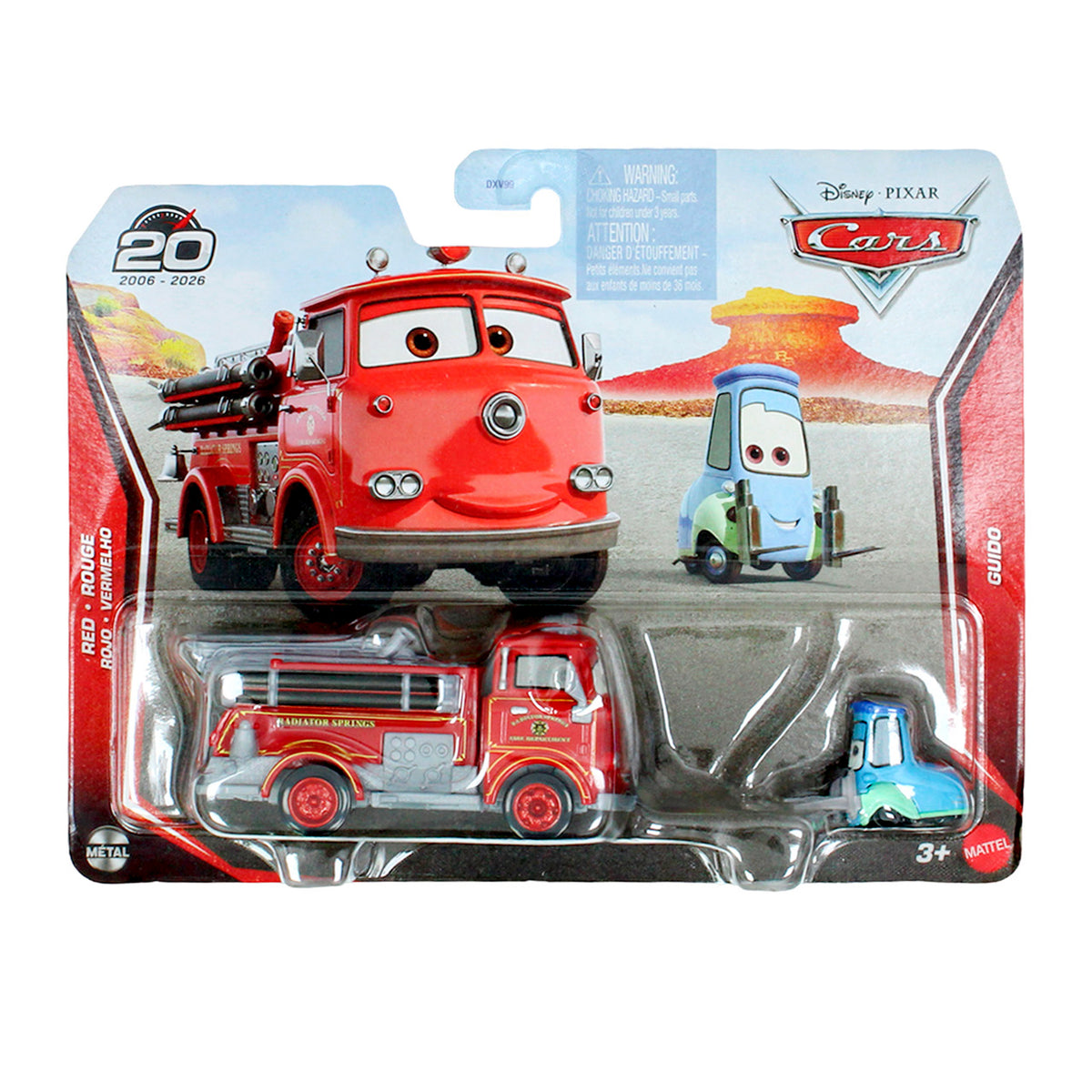 Carro De Disney y Pixar 2 pack