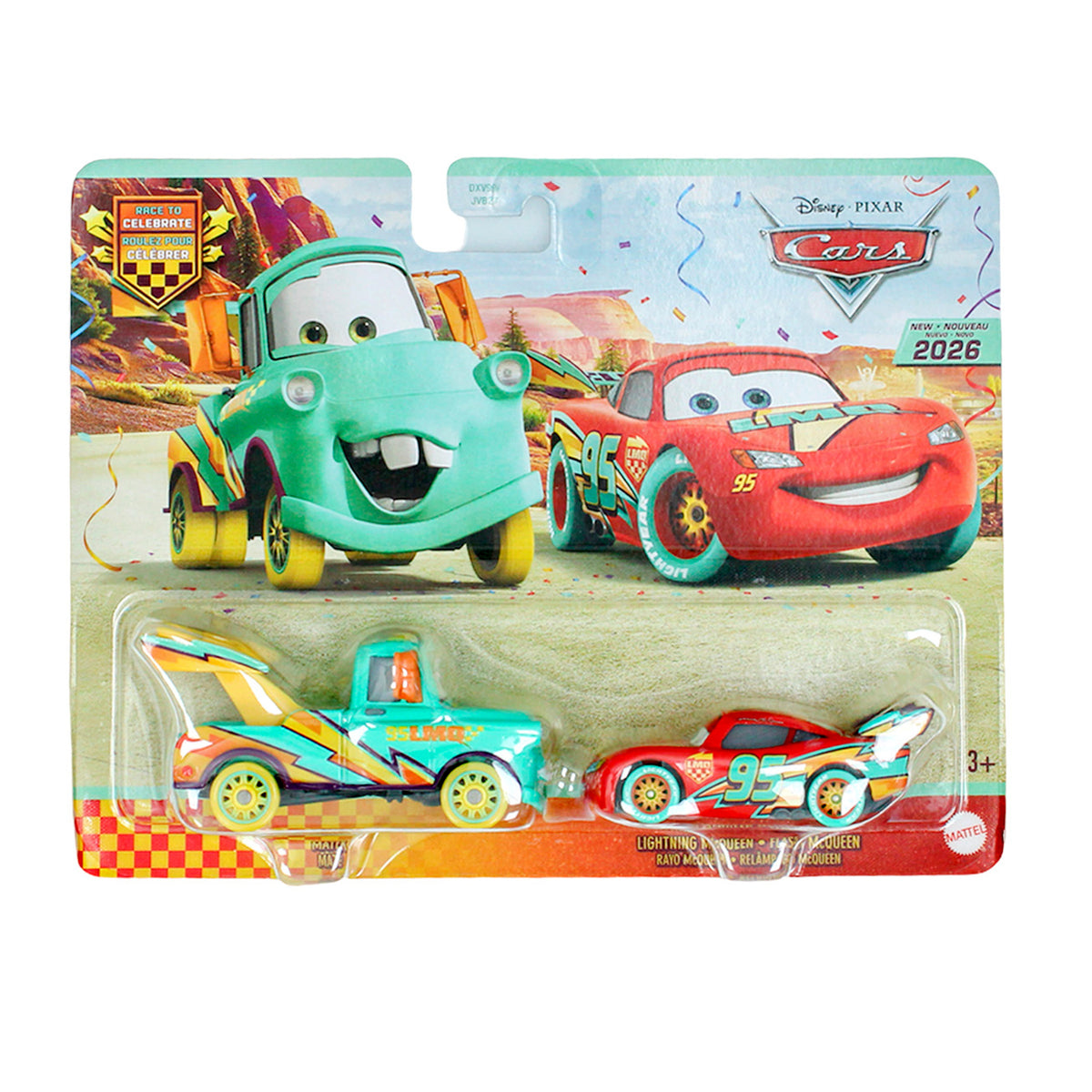 Carro De Disney y Pixar 2 pack