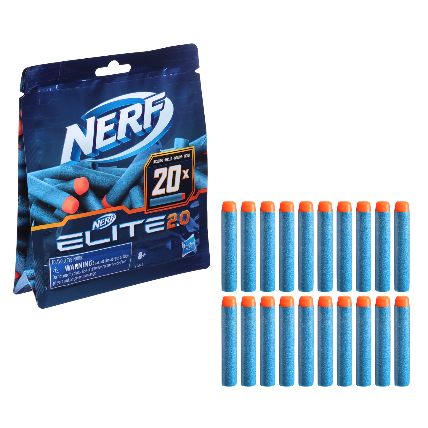 Nerf Elite 2.0 Repuesto de 20 Dardos