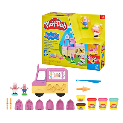 Play doh Peppa pig Set de helados