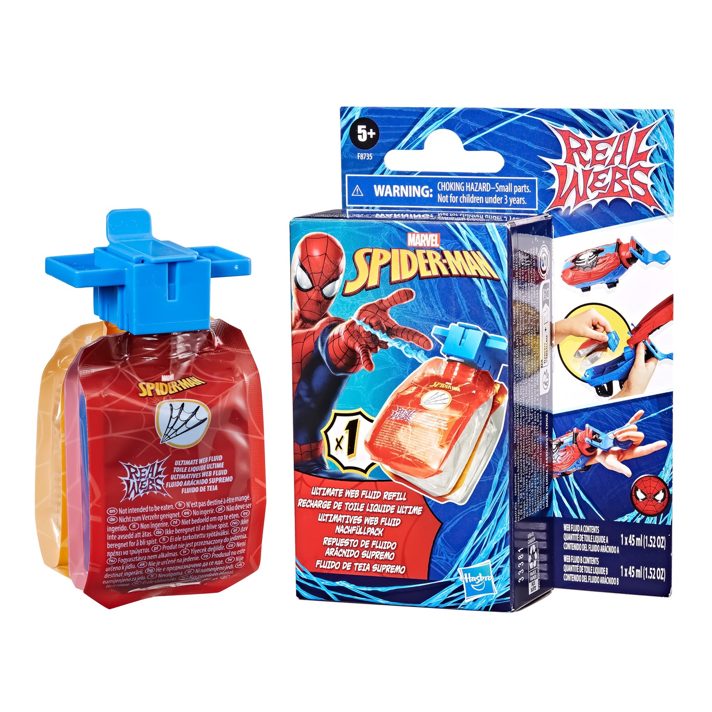 Spider-Man Real Webs Paquete de Repuesto