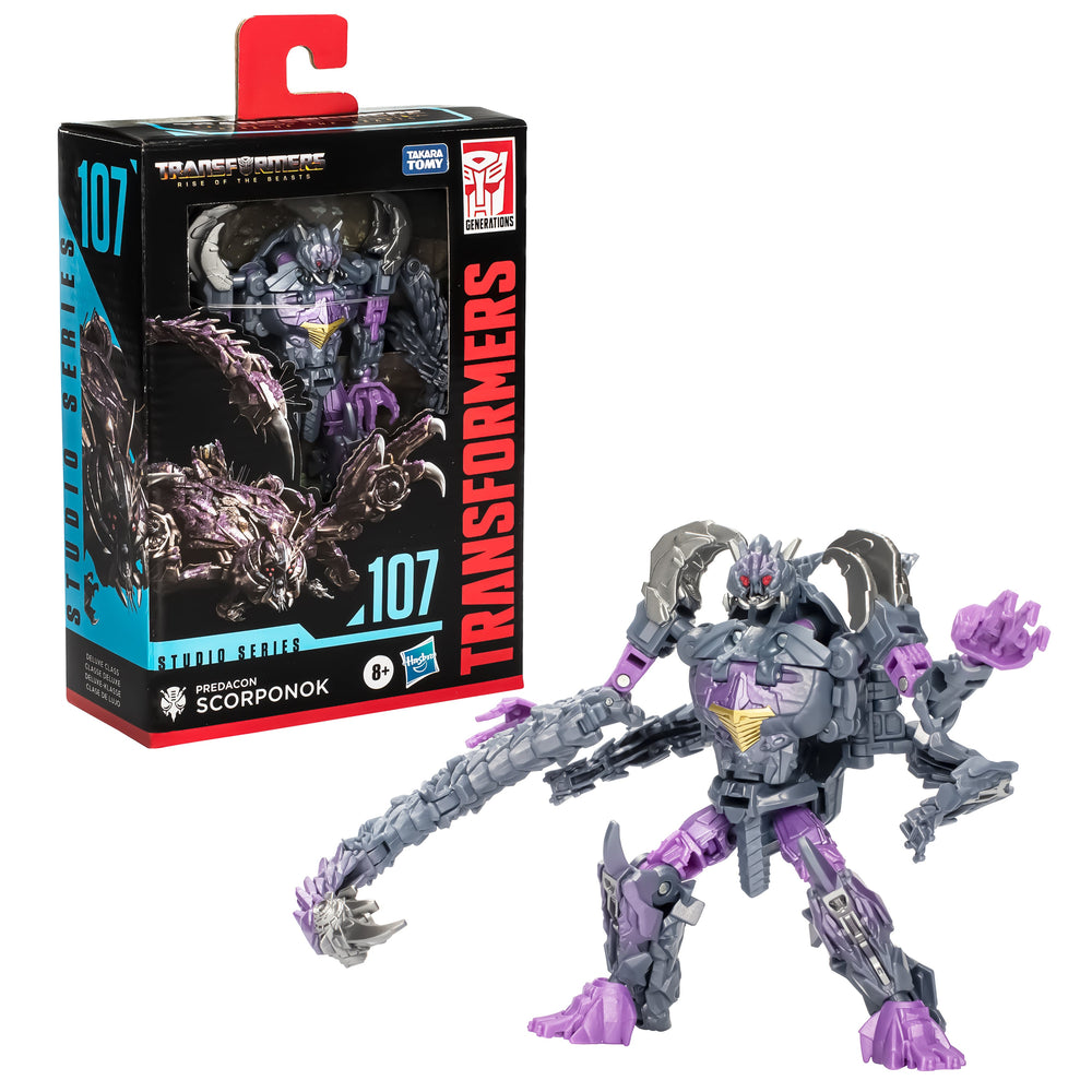 Transformers Studio Series Dlx Tf7 Scorponock