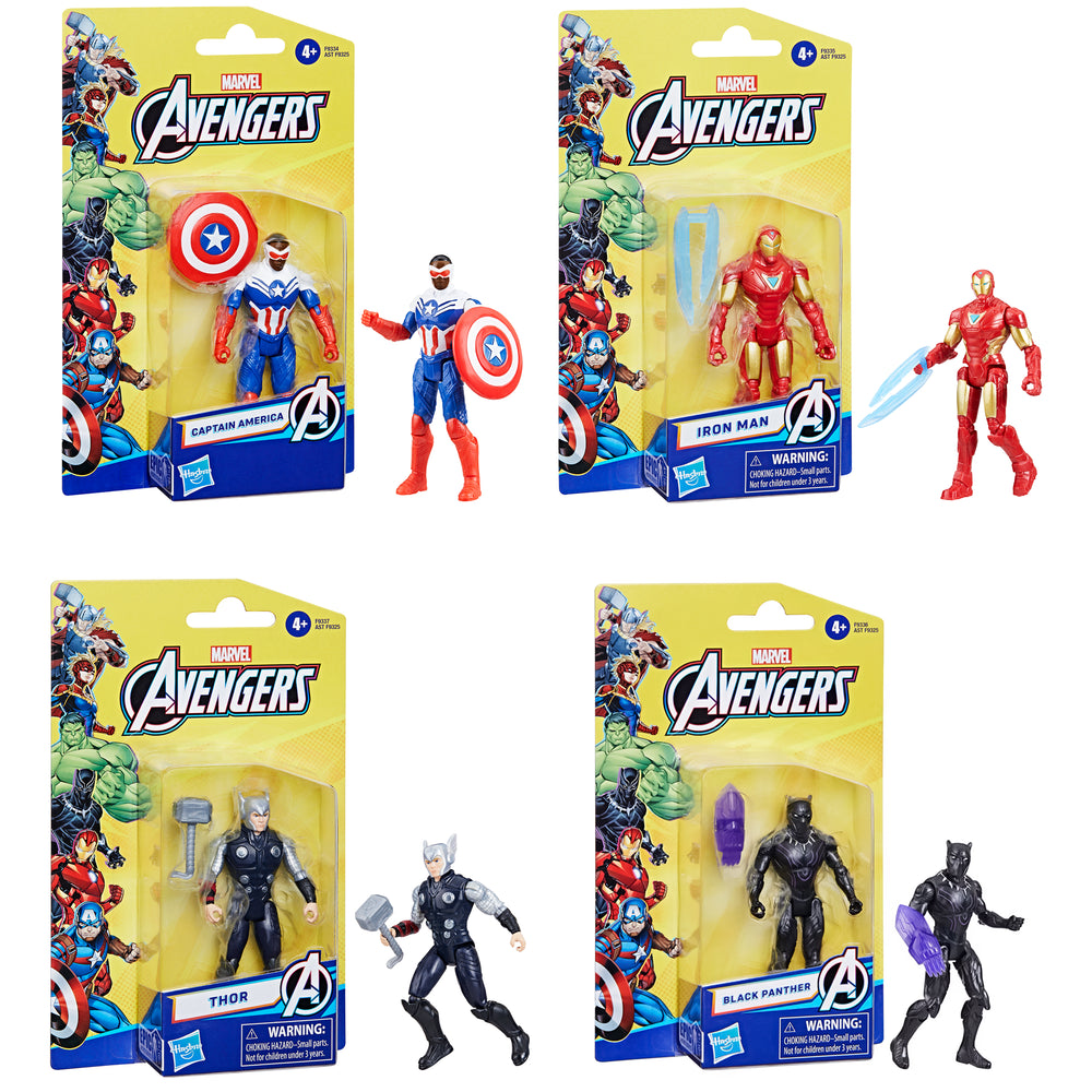 Avengers Figura de 4 pulgadas Capitán América Sam Wilson