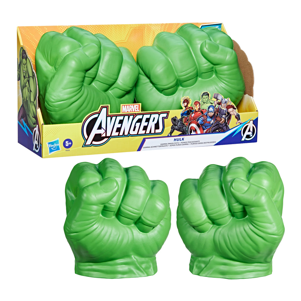 Avengers Puños aplastantes Rayos Gamma de Hulk