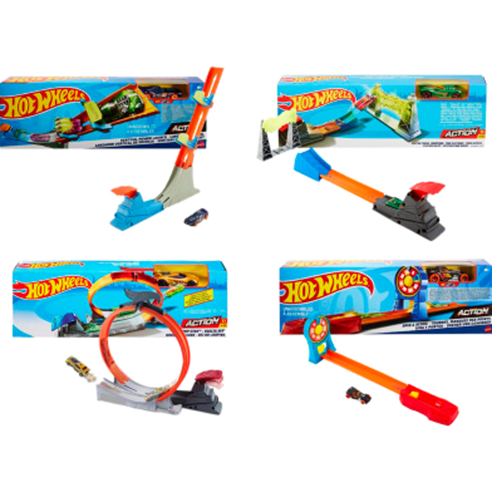 Pistas de acrobacias Hot Wheels Let's race