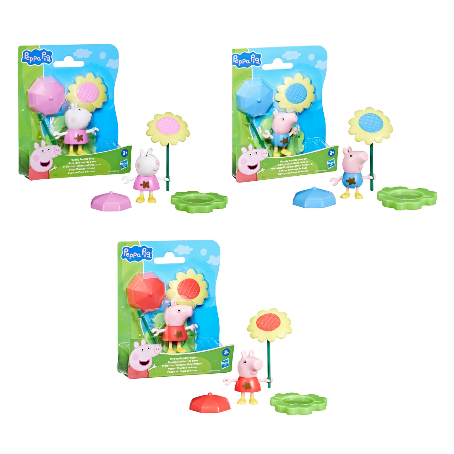 Peppa Pig Amigos de Charcos de Lodo