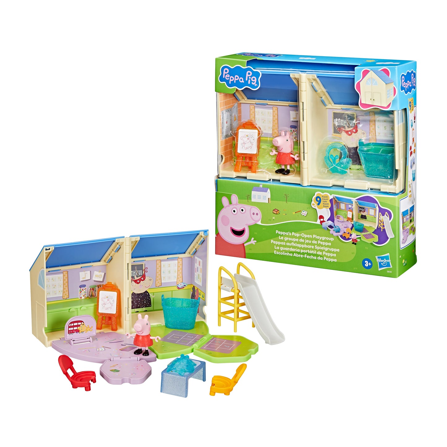 Peppa Pig Casa abierta con Accesorios