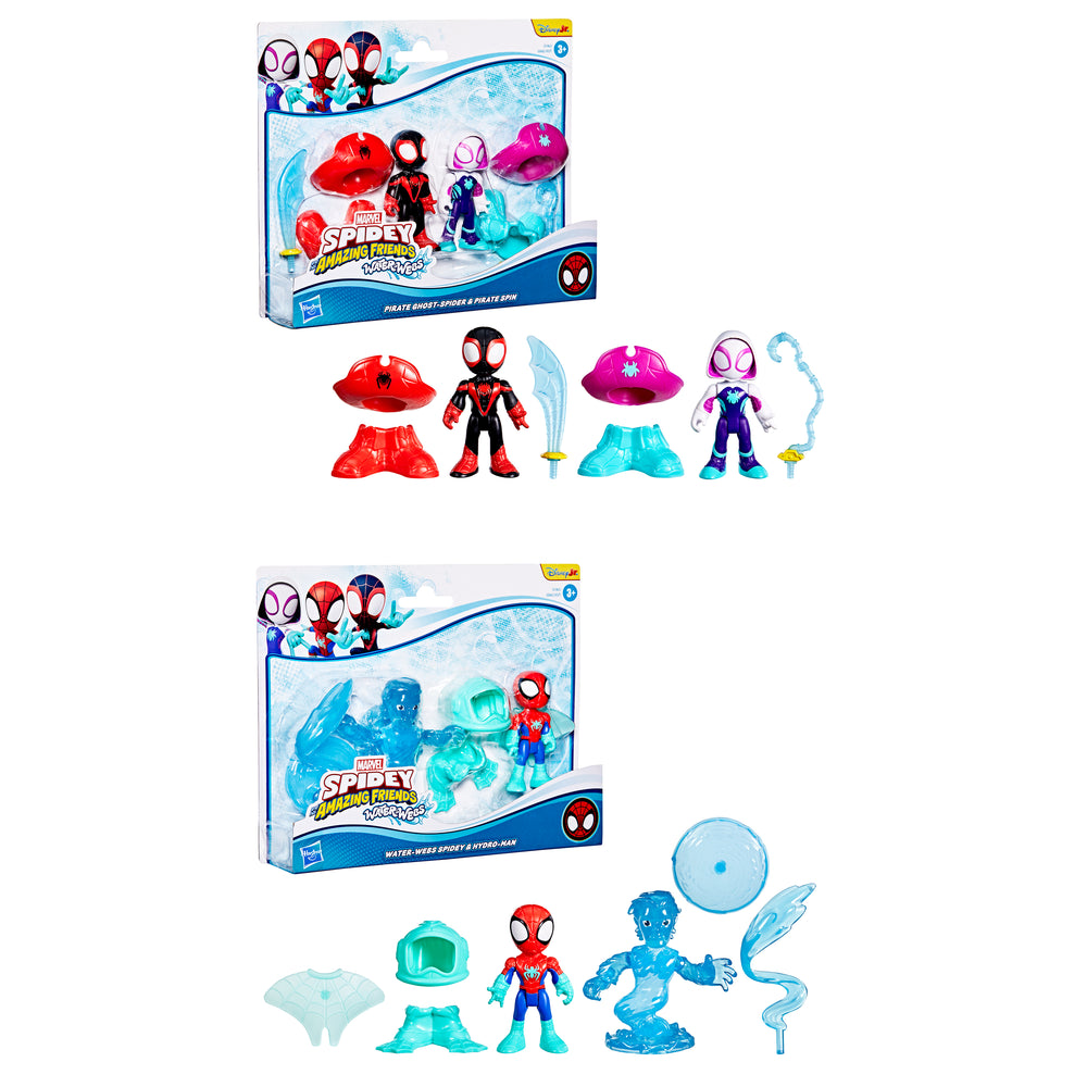 Set acuático 2Pk Spidey and his Amazing Friends