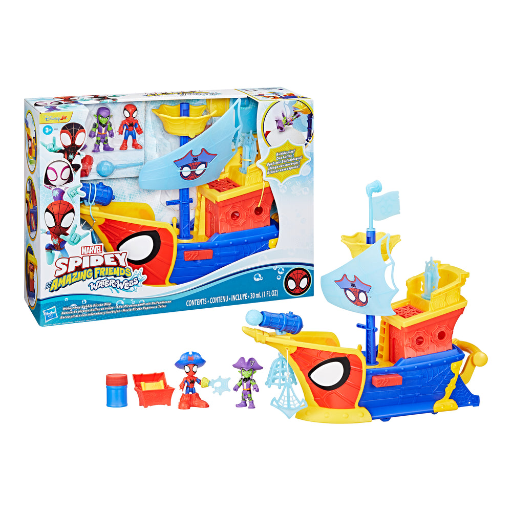 Spidey y sus Amigos Barco de Burbujas
