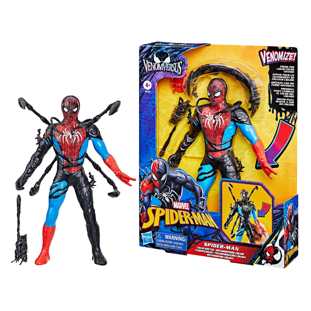 Figura de Spiderman Cambiador de forma Venomversus