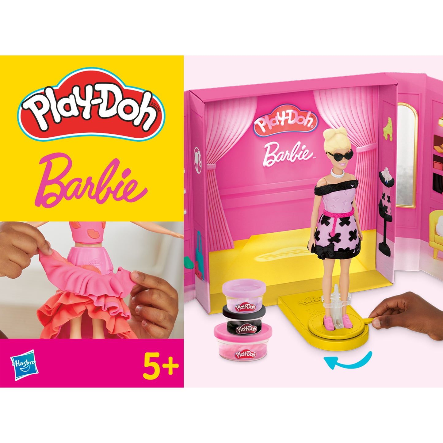 Desfile de moda Barbie Play-Doh