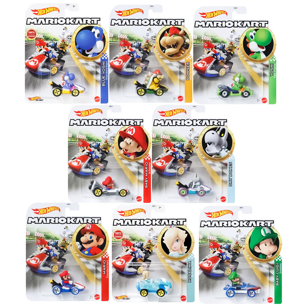 Carros de personajes Mario Bros