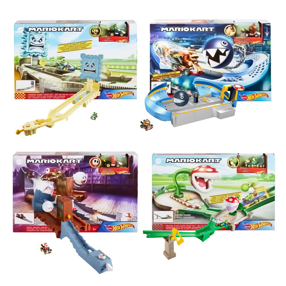 Set Pistas de Mario Kart Hot Wheels