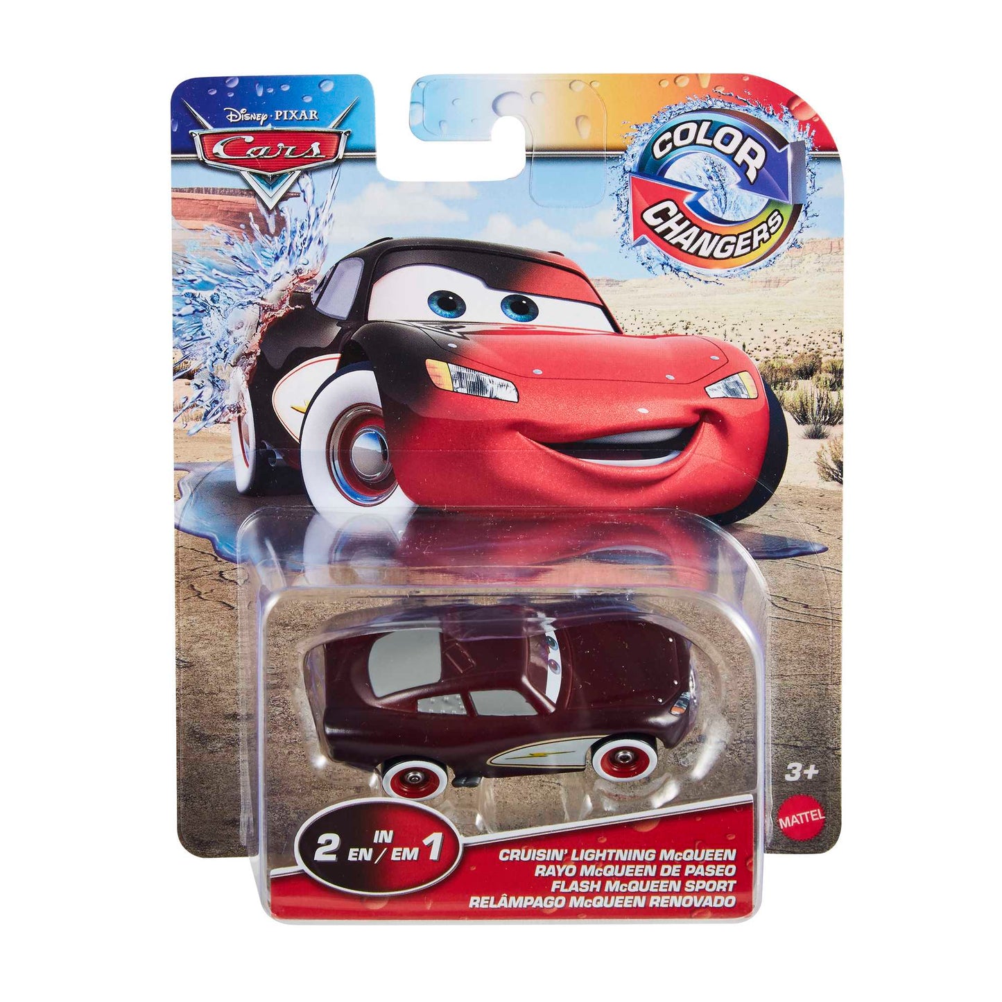 Autos personajes Cars Cambian de Color