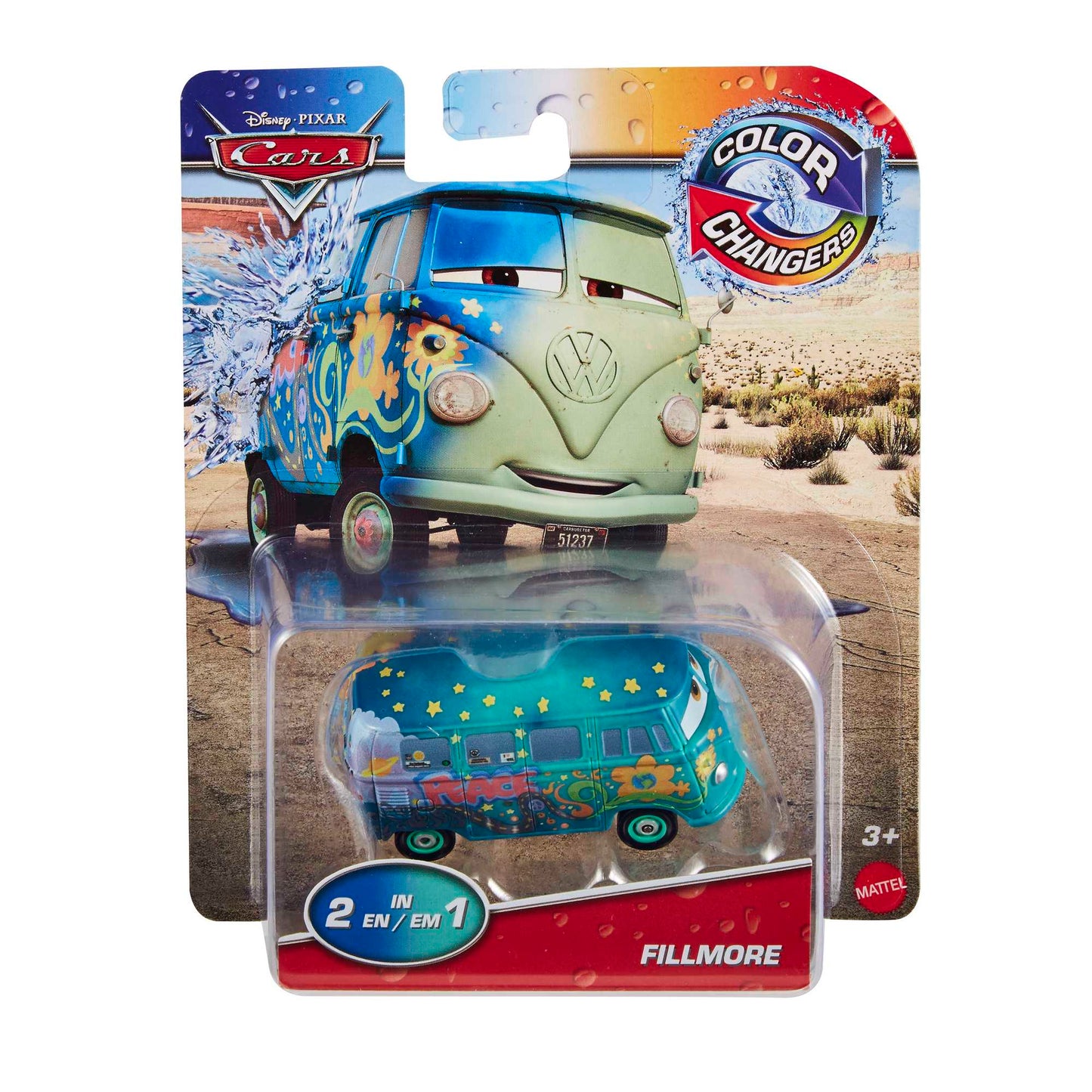 Autos personajes Cars Cambian de Color