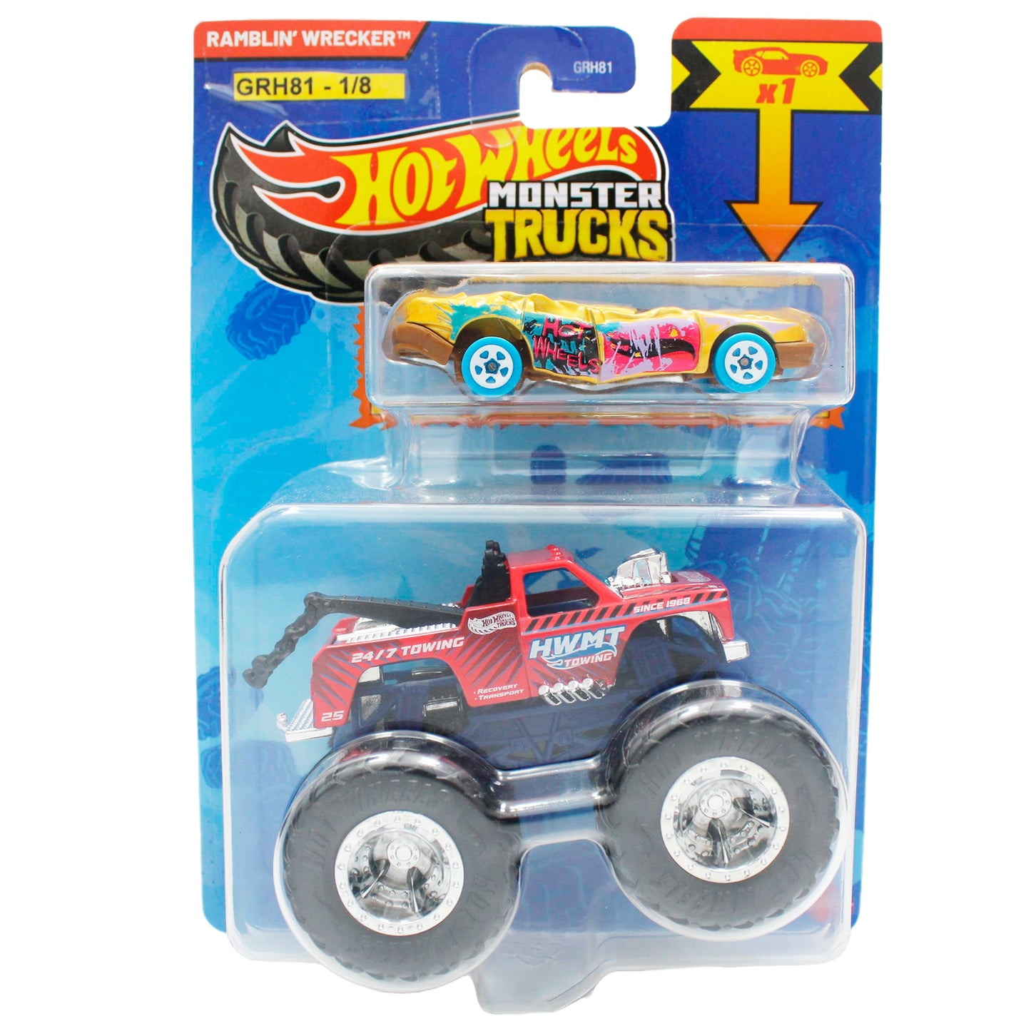 Carro escalador Monster Truck Hot Wheels