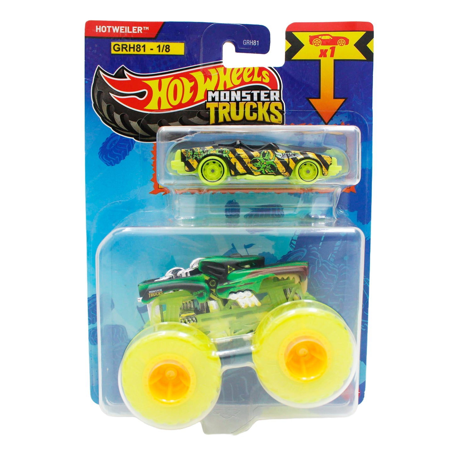 Carro escalador Monster Truck Hot Wheels