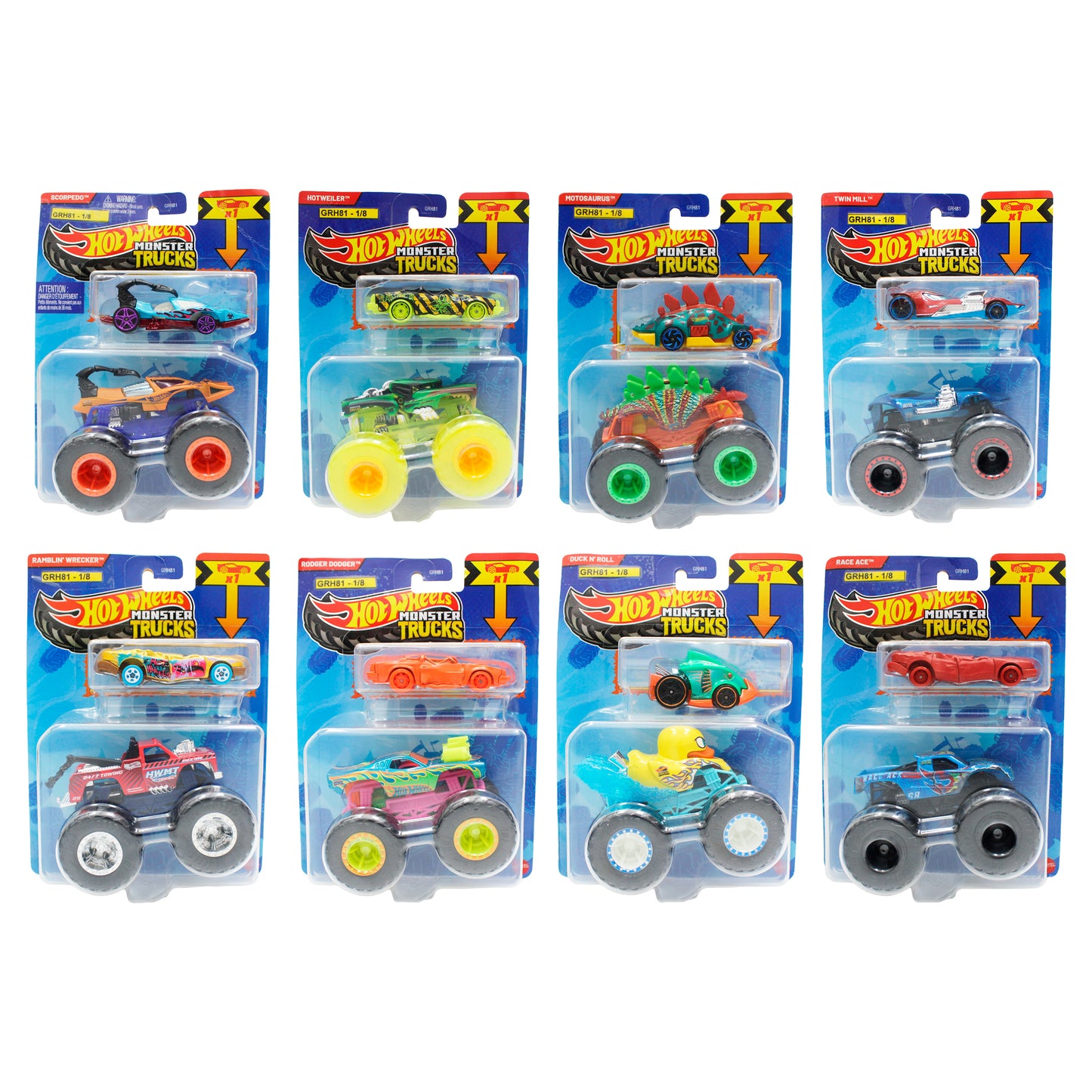 Carro escalador Monster Truck Hot Wheels