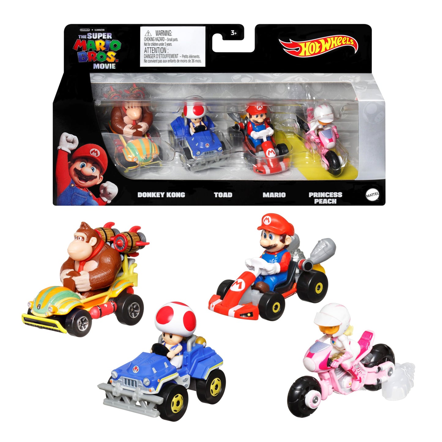Mario Bros Movie 4 Pk
