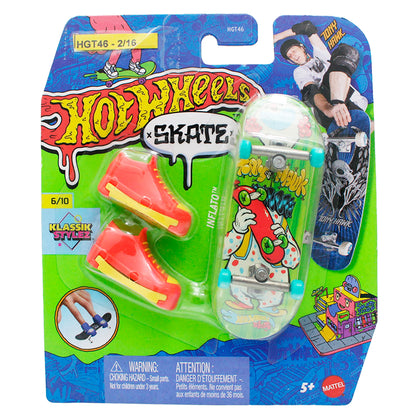 Set Patineta y zapatos Hot Wheels