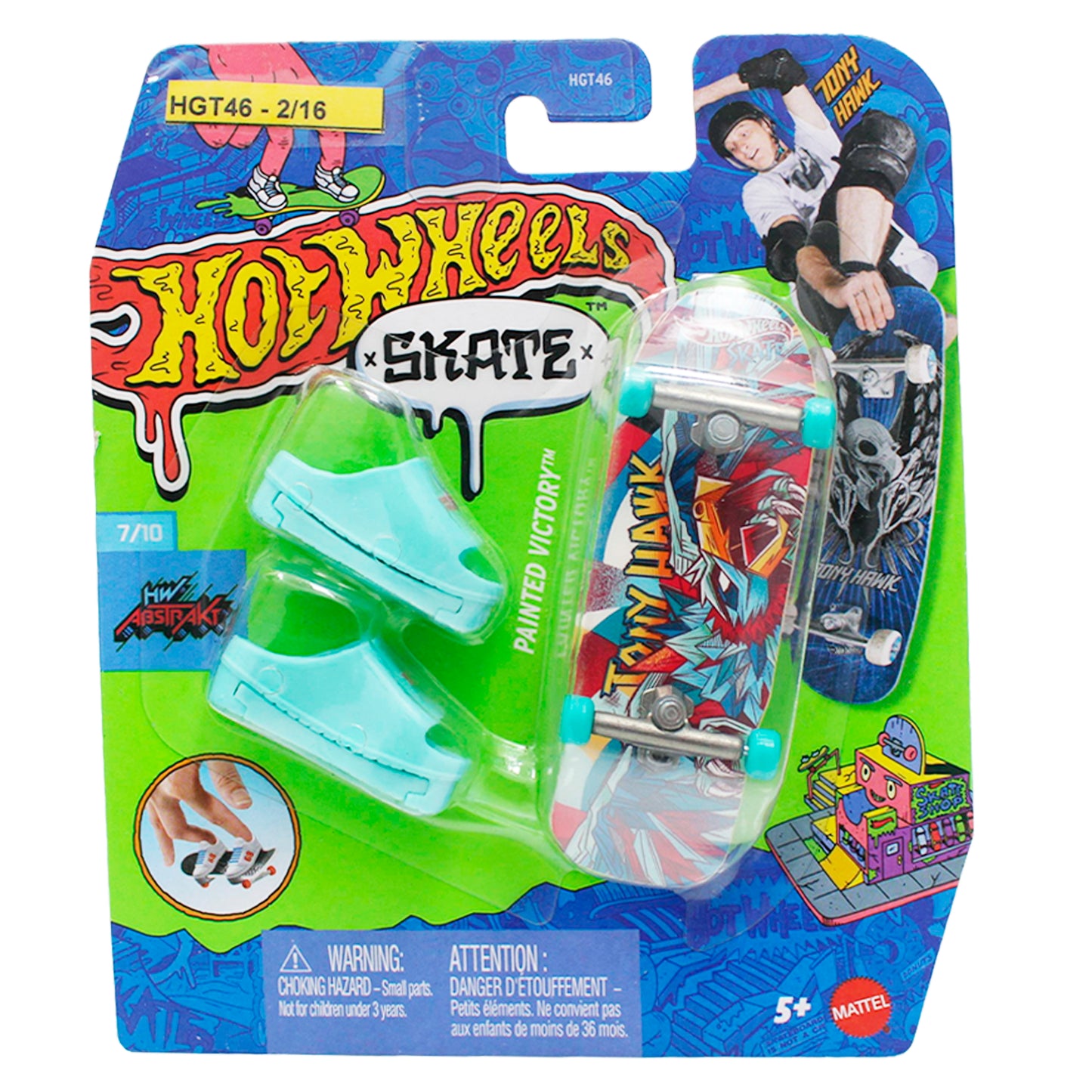 Set Patineta y zapatos Hot Wheels