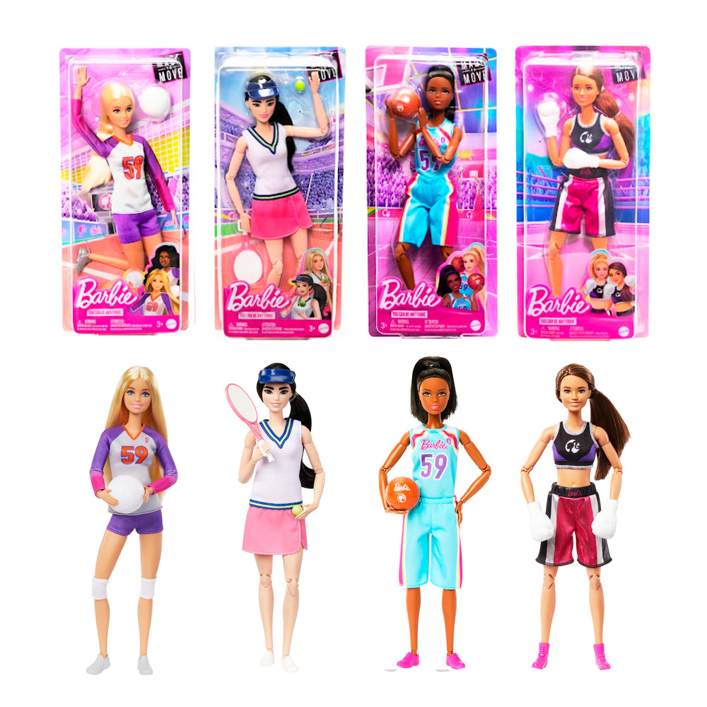 Barbie Nacida para Moverse Deportes