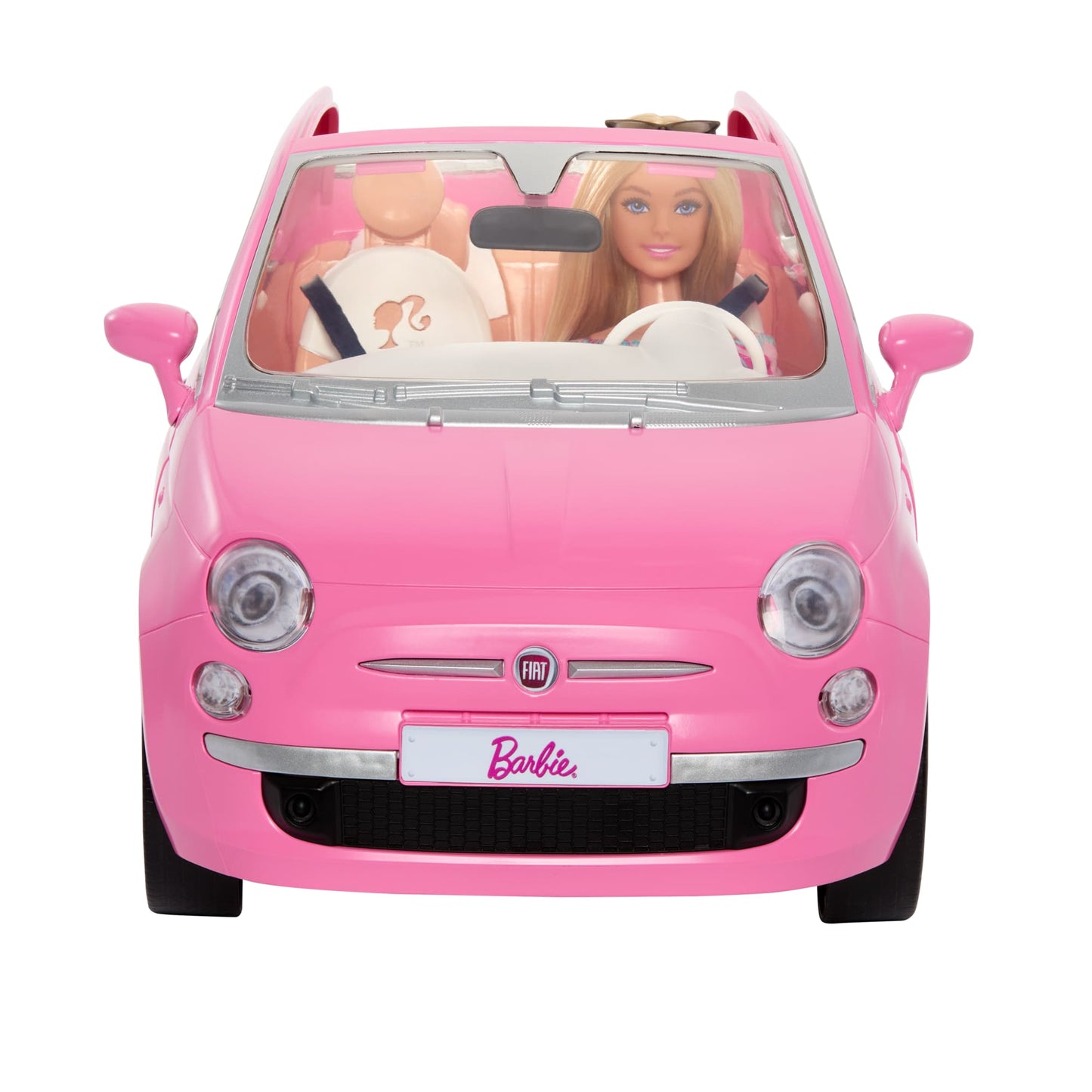 Barbie y auto elegante Fiat