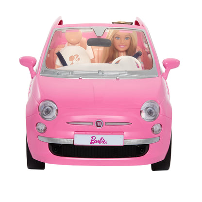 Barbie y auto elegante Fiat