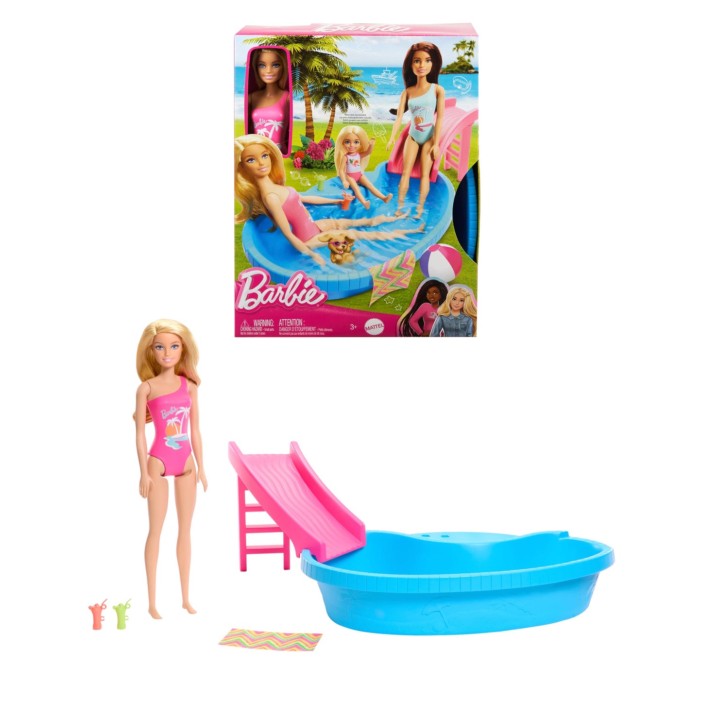 Barbie y Piscina