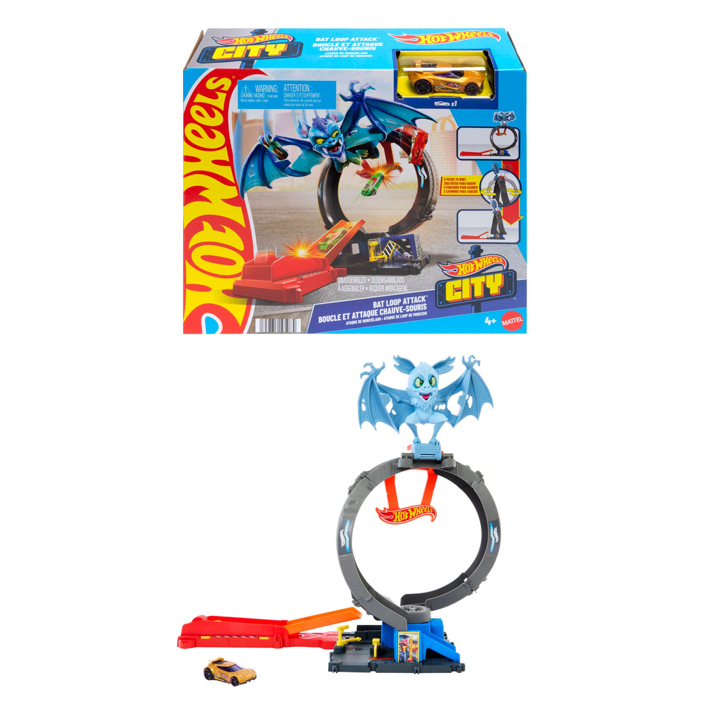 Pista Hot Wheels City Ataque de Murciélago