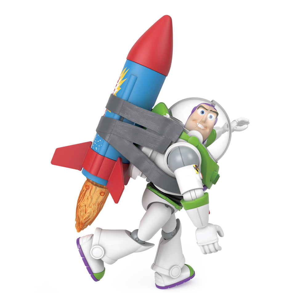 Personaje Buzz con cohete Toy Story