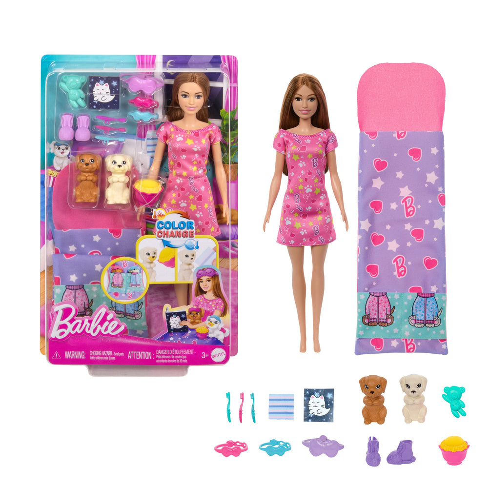 Barbie Pijamada de Cachorros