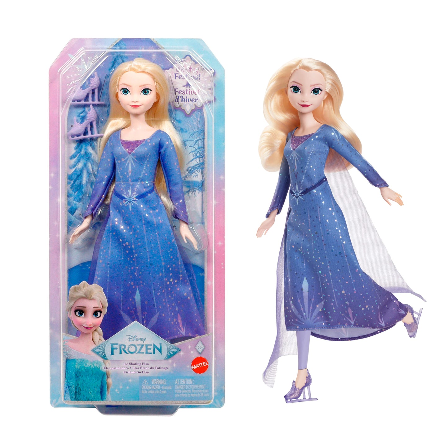 Princesa Elsa Patinadora Hielo  Frozen