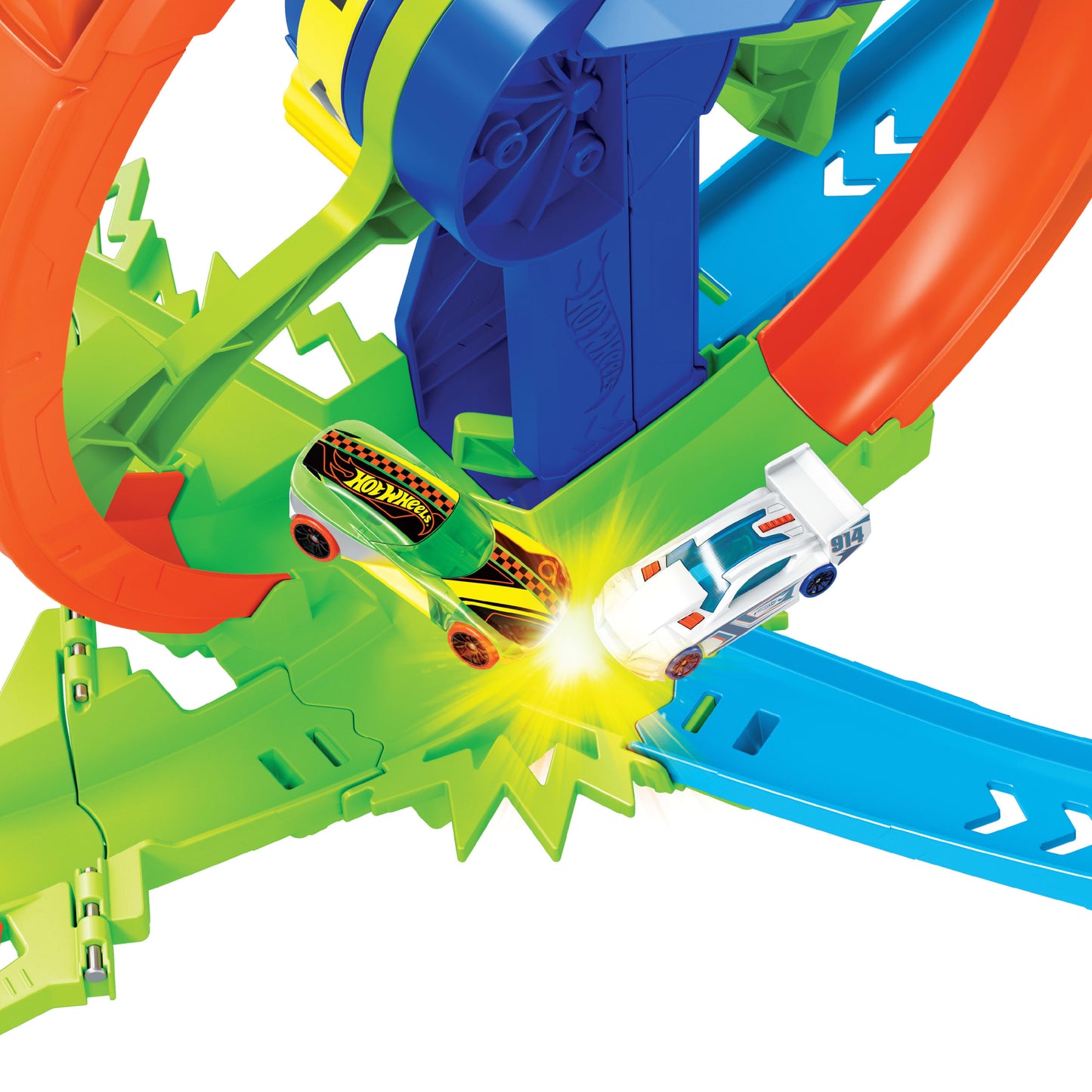 Pista Desafío de turbina en acción Hot Wheels