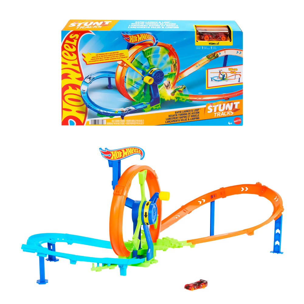 Pista Desafío de turbina en acción Hot Wheels