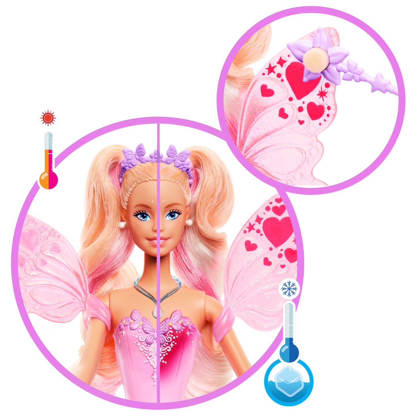 Barbie Hada Colores Mágicos