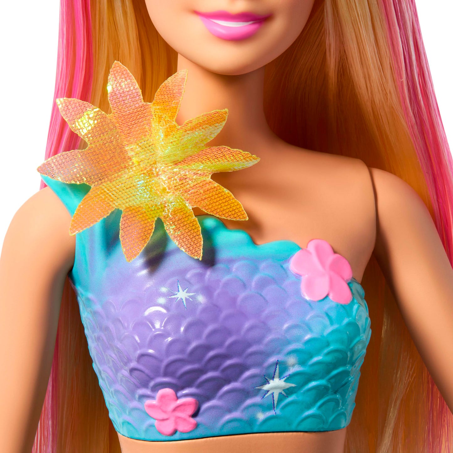 Barbie Sirena Flores Magicas