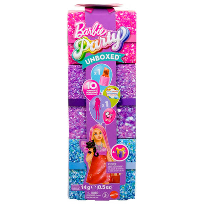 Caja sorpresa Barbie fiesta de Glamour