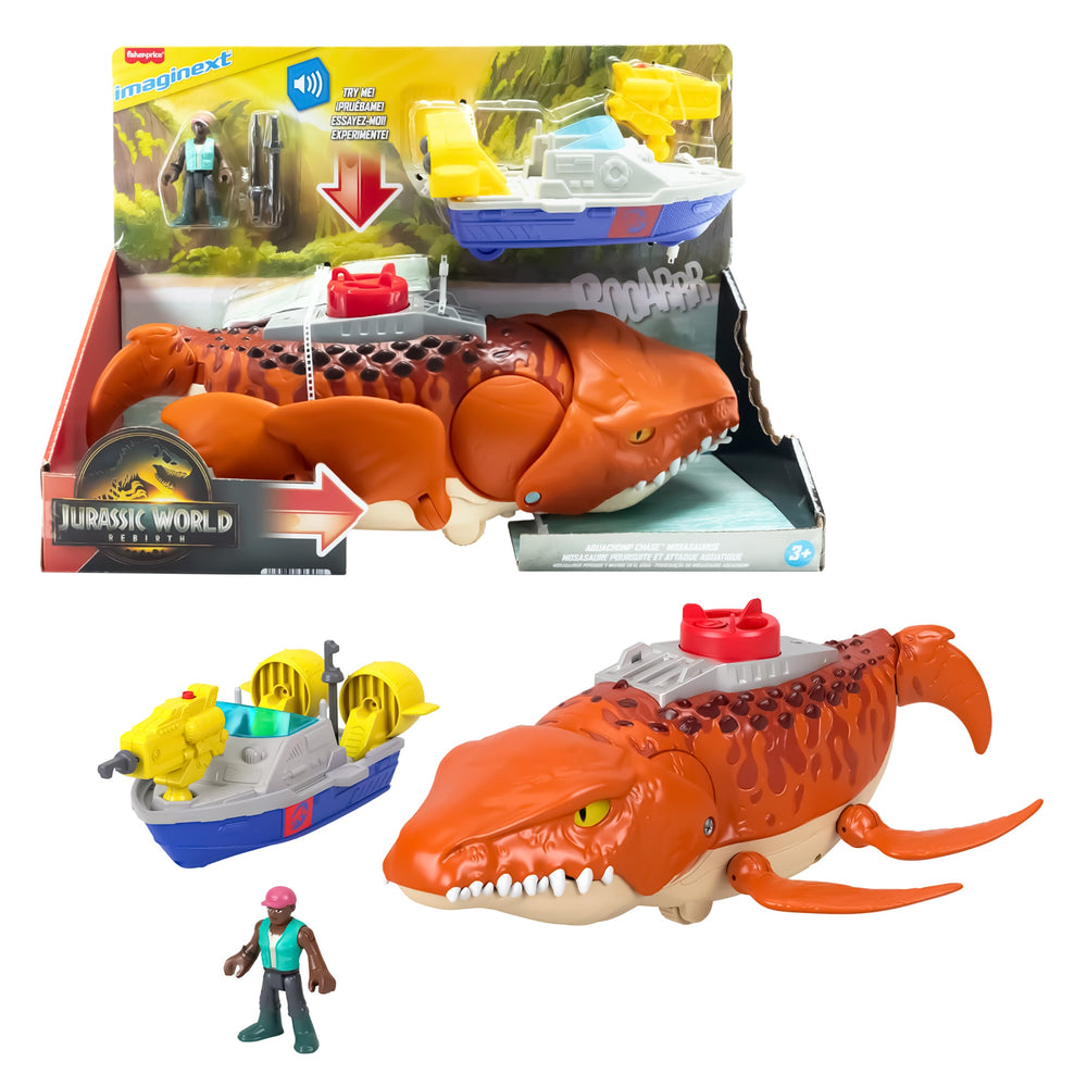 Mosasaurus Ataque en Agua