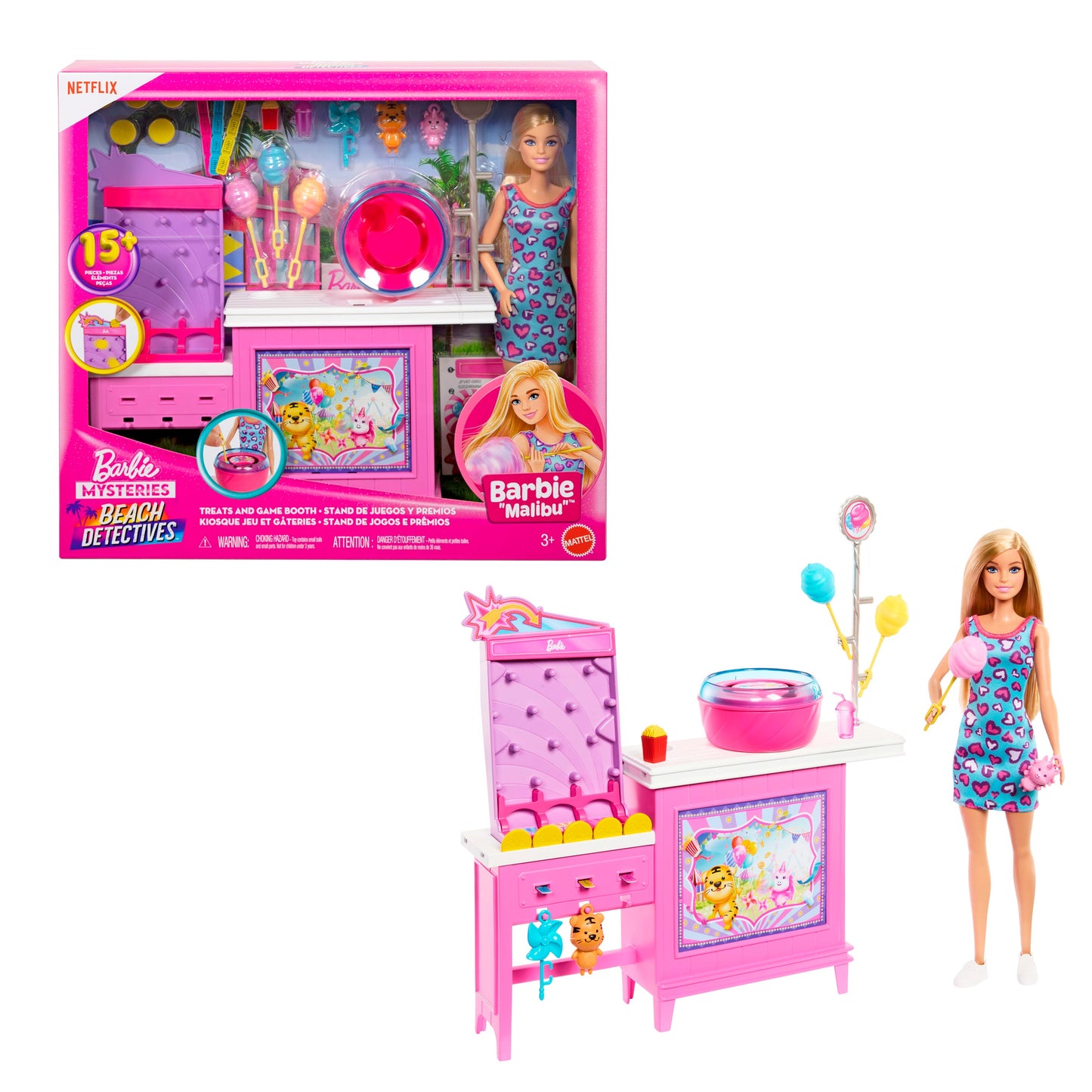 Set Barbie Misterios Detectives de la Playa