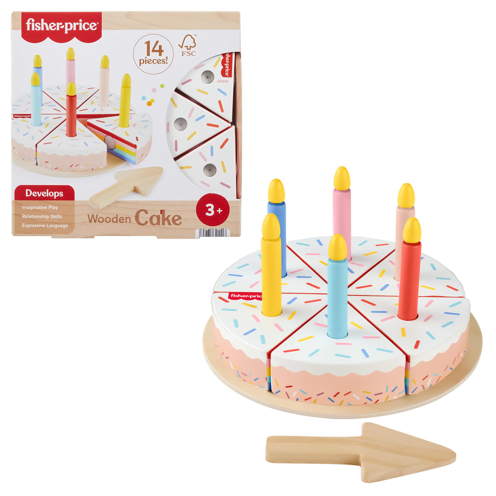 Pastel de Madera Fisher Price