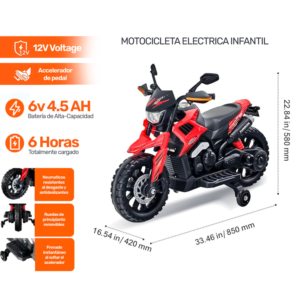 Moto Eléctrica infantil
