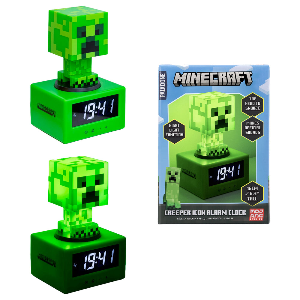 Reloj Despertador Creeper