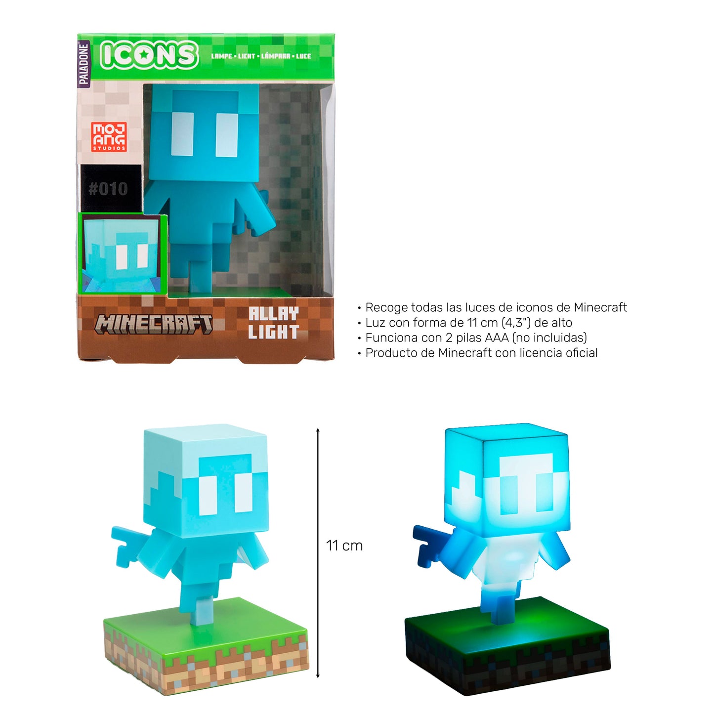Lampara de Allay Minecraft Light