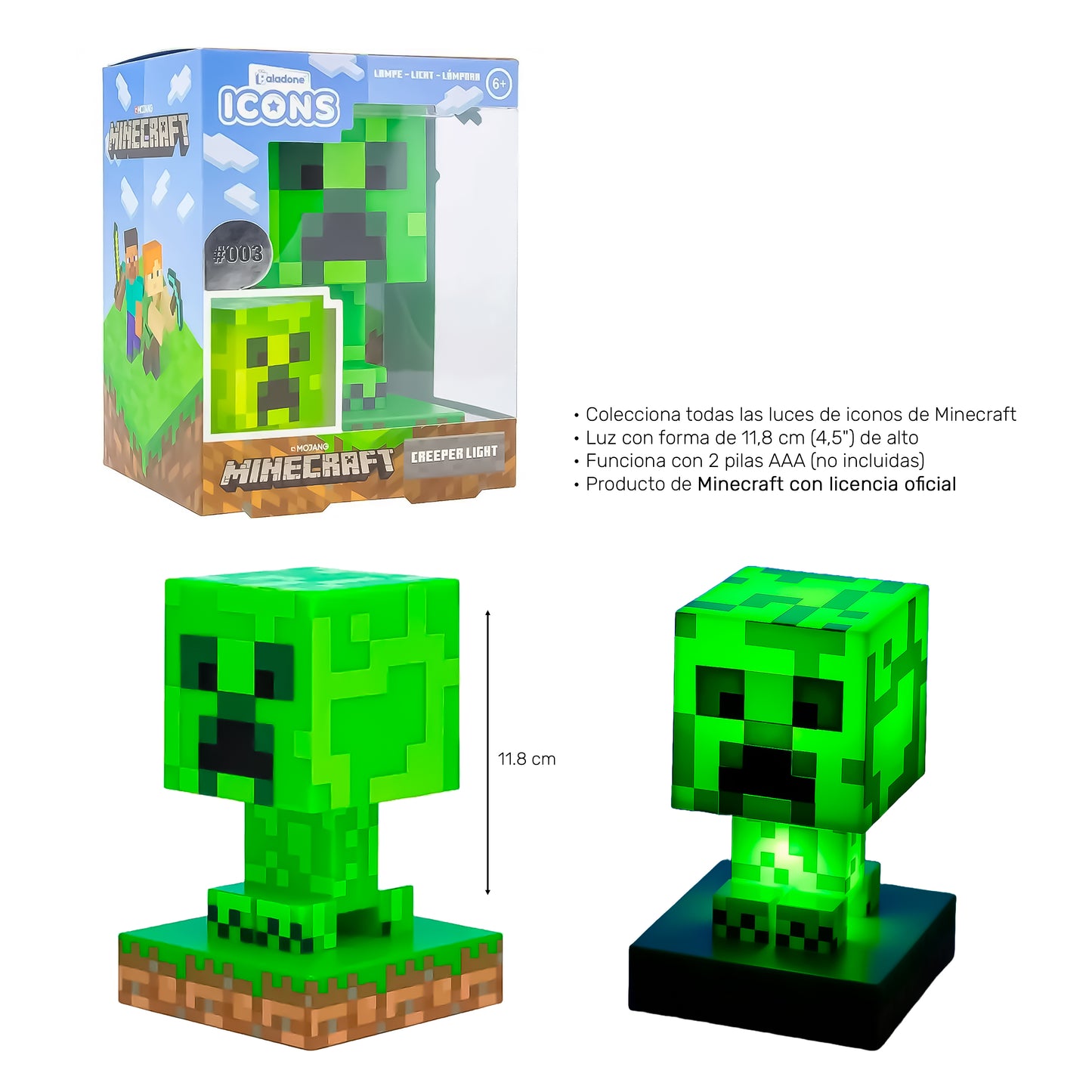 Lampara Minecraft