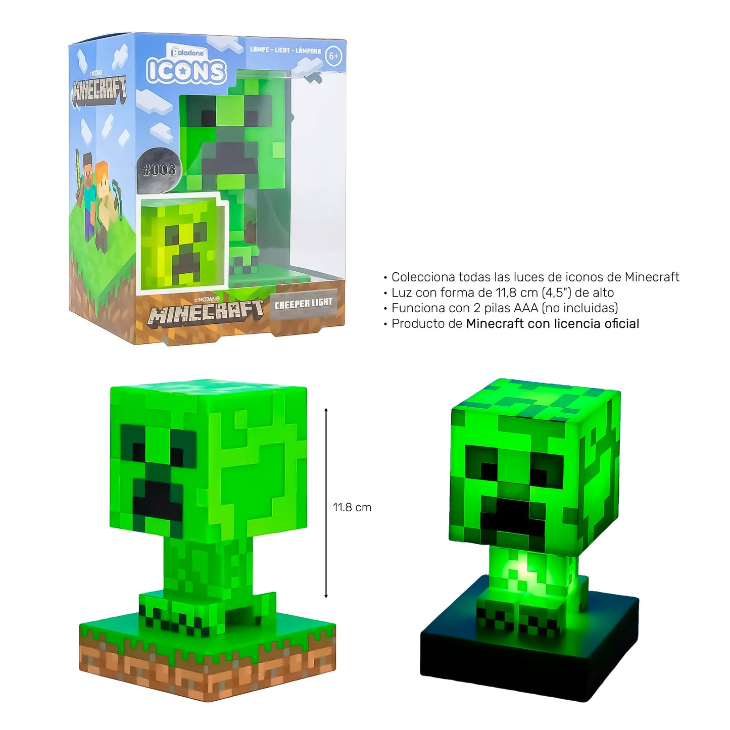 Lampara Minecraft