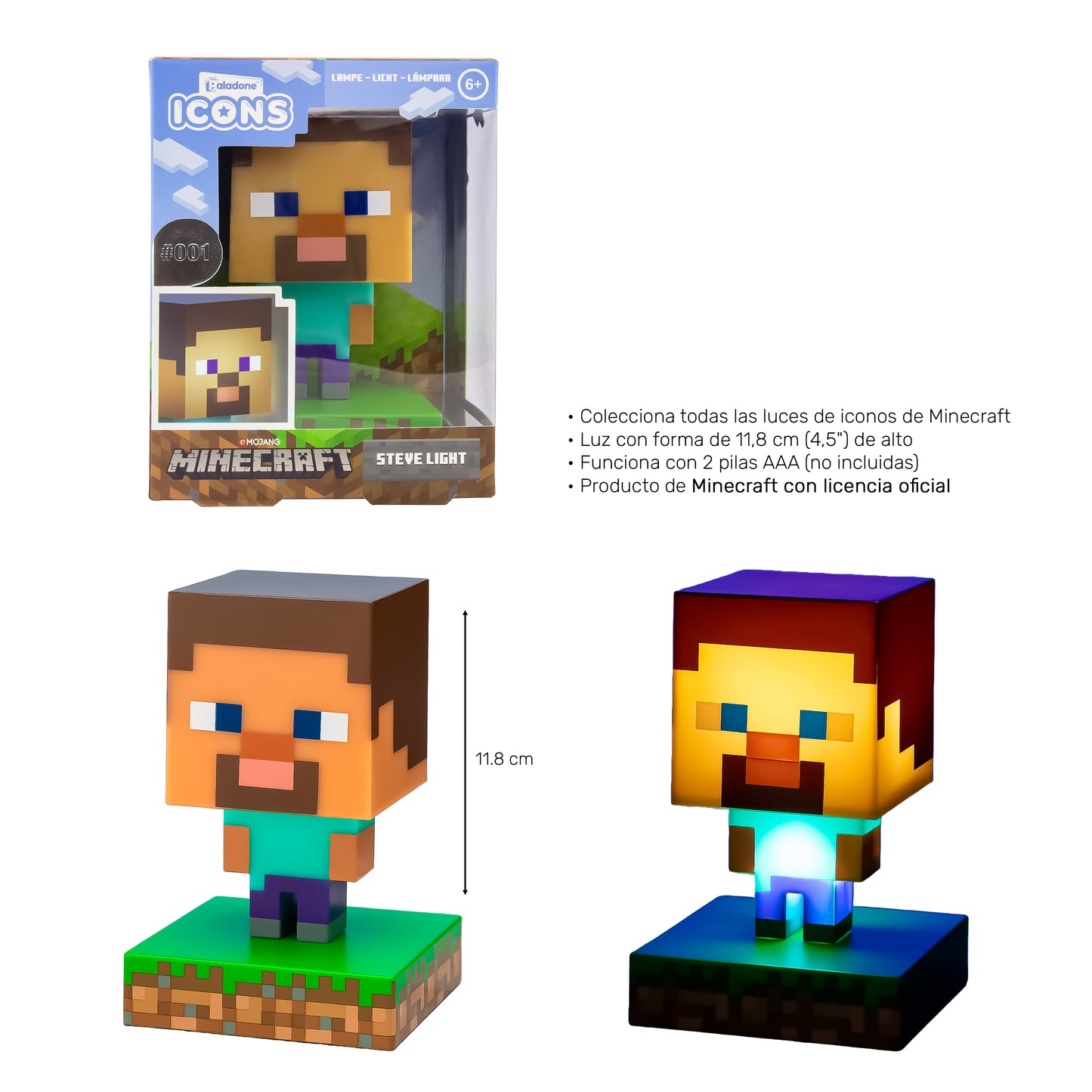 Lampara Minecraft