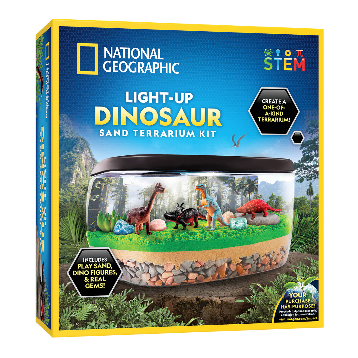 Kit Terrario de Dinosaurio