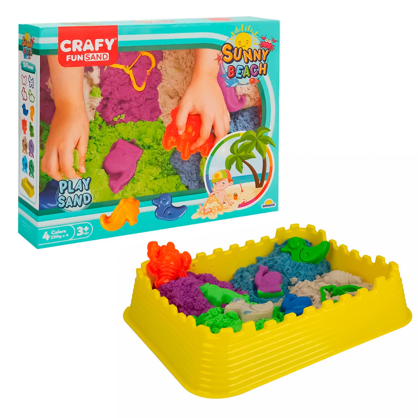 Set Arena y Moldes