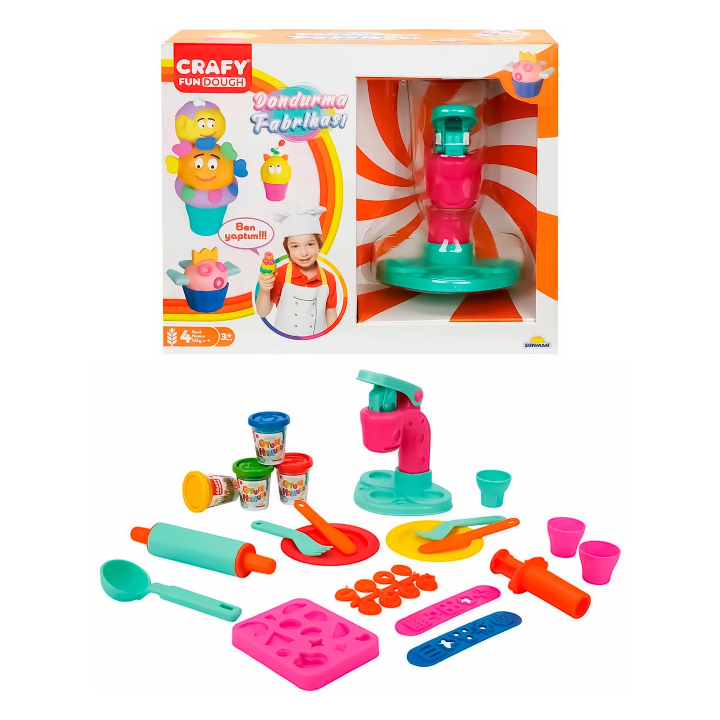 Set Masilla - Fabrica de Helados